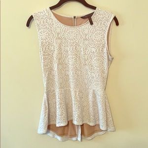 Like new BCBG peplum top